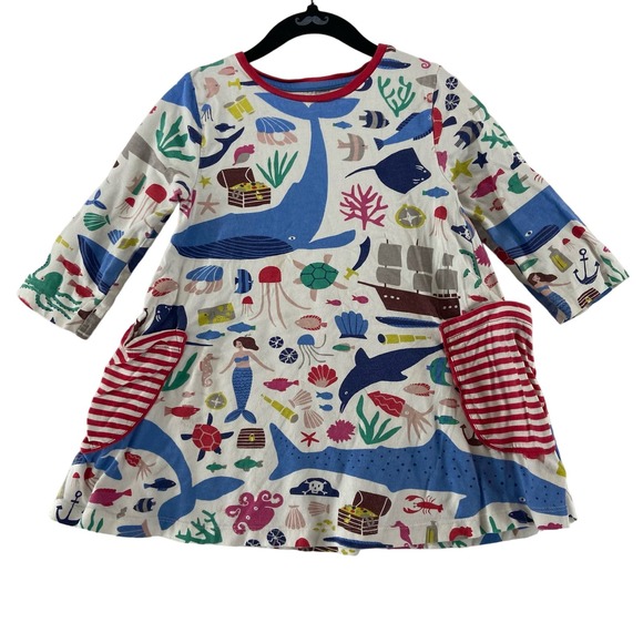 Mini Boden Other - Mini Boden Mermaid Whale Dress Size  5 - 6 Y